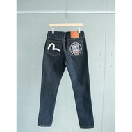 [GGBR/Top Version] EVISU/God of Fortune 2025 Spring Summer New Style Men's Multi-pocket Original Cow