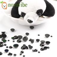 NOVAVIBE 1 Box Doll Round Flat Black Eyes, Round DIY Doll Eyes Amigurumi, Bear Dolls Eyes Flat Handm