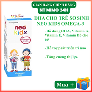 [Free ship + Quà Tặng] Dha cho trẻ sơ sinh Neo kids omega 3 DHA giúp phát triển trí não tăng cường t