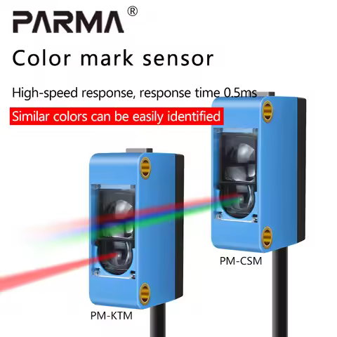 The color mark sensor KTM intelligent recognition, deviation correction, color separation and positi