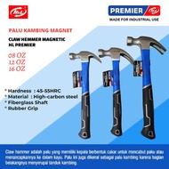 H&L Magnetic Goat Hammer 8oz, 12oz, 16oz Aesthetic Claw Hammer Magnetic HL PREMIER/ Magnetic Goat Ha