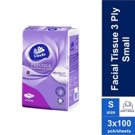 Vinda Prestige 4D Deco Embossed Facial Tissue (3 x 100s)