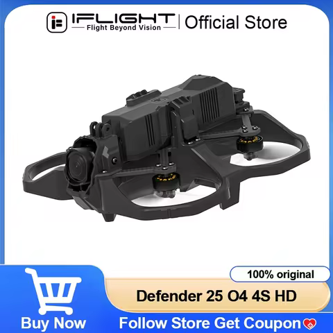 iFlight Defender 25 O4 4S HD BNF Cinewhoop Drone Lightweight FPV Camera Drone with O4 Air Unit Pro Q