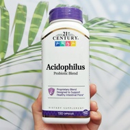 โพรไบโอติก โปรไบโอติก Acidophilus Probiotic Blend 150 Capsules (21st Century®)