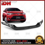 Rear Stepsill for Toyota Vios 2014 2015 2016 2017 2018 Rear Bumper Cover / Rear Bumper Guard High Qu