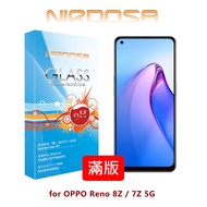 NIRDOSA Full Screen Fit OPPO Reno8Z/7Z 5G Tempered Glass Protector