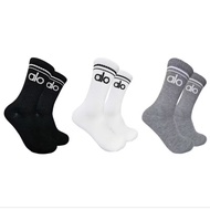 Alo Long Socks Yoga Tennis Sport Socks