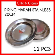 02.02 2024 NEW PRODUK 12 PCS || BMW PIRING MAKAN STAINLESS 1 LUSIN 20