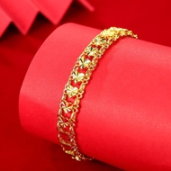 Emas 916 Original Gold LOVE Bracelet for Men