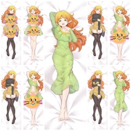 Anime Isekai Meikyuu De Harem Wo Dakimakura Waifu Pillowcase Print Hugging Body Cushion Cover Otaku 