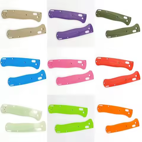 11 Colors Knife G10 Handle Scales Patches for Benchmade Bugout 535 Knives Grip Repalce Parts Accesso