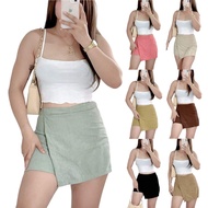 GC Corduroy High Waist Skort Skirt Shorts for Women | Trendy Korean Curduroy Palda Short for Woman