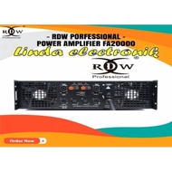 [✅Garansi] Power Amplifier 2 Channel Fa20000 / Fa 20000 Rdw
