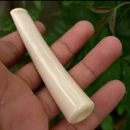 Once pipa Iga duyung original 10cm bulat pipih