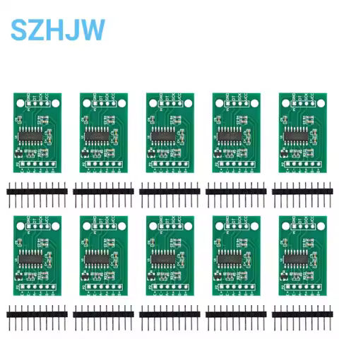 1/5/10pcs For Arduino Dual Channel HX711 Weighing Pressure Sensor 24-bit Precision A/D Module DIY El