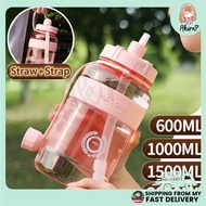 1L/2L 2000ml Water Bottle Large Capacity Bottles Sports Drinking Bottle Outdoor Portable Kettle