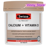 Swisse Ultiboost Calcium + Vitamin D ( 150 Tablets )