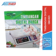 Aksesoren Timbangan Digital Harga [QM-623/40 Kg] / Kiloan Duduk Kue Beras Dapur 40Kg Besar