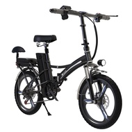 20 inch lithium battery folding electric bike can be put into the trunk of the trolley 350W motor