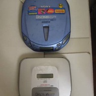 出售 Sony Discman 零件機兩台