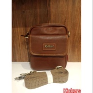 Kickers Leather Sling Bag