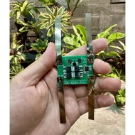 (Square model) 3S 12V 10A circuit with zinc, charges and protects 3.7V Li-ion battery.
