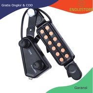 12-hole Acoustic Guitar Pickup Transducer With Volume Control P-011