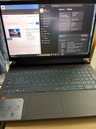 RTX3070Ti (better than 4060) Dell G15 i7-12700H 15.5吋FHD 165Hz 16GB 4800Mhz 500GB SSD Gaming Laptop 