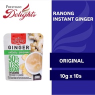 Ranong Instant Ginger Drink 50% Less Sugar