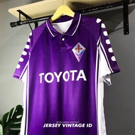FIORENTINA 1998 TOYOTA SHORT SLEEVE RETRO JERSEY | CLASSIC VINTAGE JERSEY |
