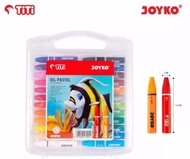 Krayon Joyco 24 Oil Pastel Untuk Mewarnai / Krayon Joyco 24