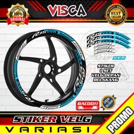 Motorcycle Rim List Stickers R15 Rim Stickers Ring 17 AO1