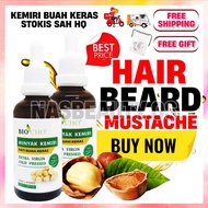 Kemiri Baby Hair Oil Serum - Buah Keras Asli + Premium Quality Herb - Lebatkan rambut bayi