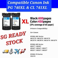 Compatible Canon PG-740 740/ CL-741 741/ PG-740XL 740XL / CL-741XL 741 Black & Color Ink Cartridge f