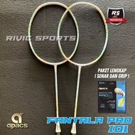 Apacs FANTALA PRO 101 Badminton Racket 100% Original Strings And Grips