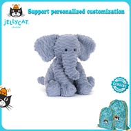 Jellycat Fuddlewuddle Elephant Textured Plush Toy For Newborn Baby Soothing And Sleep Security