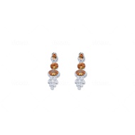 Everest Jewellery - SILVER VINTAGE EARRING JEWELLERY SET WITH ZIRCONIA & SEMI-PRECIOUS STONES