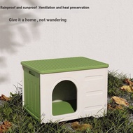 Autumn Winter Warm Kennel Cat Litter Four Seasons Universal Cat House Villa Outdoor Rainproof House 