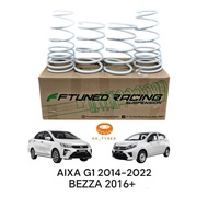 PERODUA Ftuned Racing Suspension CLS Comfort Lowering Spring for Myvi Axia BezzaVivaAtiva Alza Aruz