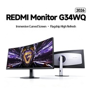 REDMI G34WQ Ultrawide Curved Monitor 34" 2.5K 180Hz GTG 1ms FreeSync Premium Gaming Monitor