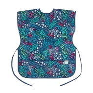 Bumkins Short Sleeve Smock, Toddler Reusable Waterproof Bib for Girls and Boys Ages 3-7 Years, Junio