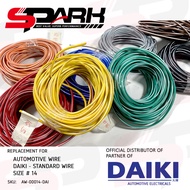 AWG 14 DAIKI Japan Standard Automotive Wire Auto Wire Heavy Duty Gauge 14 (Meter)