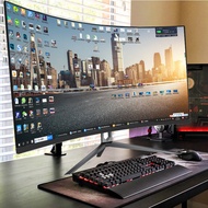 32 Inch Curved Desktop Computer 27 LCD 165 Fish Screen 34 Monitor 144HZ Gaming 2K Game 24