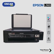 Printer Epson L360 Print Scan Copy Tinta Baru Nozzle Full