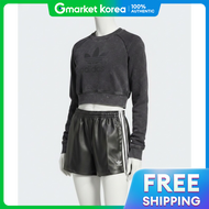 Adidas | เสื้อสเวตเชิ้ตครอป วอช สีดำ รุ่น IW5559