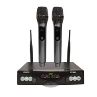 Professional Heavy Duty Dual Wireless Microphone System UT-883  UHF Dual Handheld Mic For Home One s