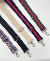 Replacement Bag Strap Shoulder Bag Sling Wide  Adjustable Strap Gucci Cotton Strap