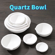 Thick Quartz Bowl Heat-Resistant Quartz Crucible