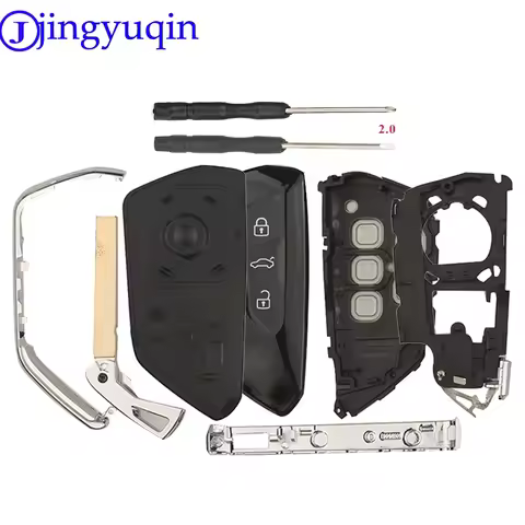 jinyuqin Remote Key Shell For Volkswagen Golf 8 Cupra Tarraco Gti Mk7/8 Skoda Octavia Seat Leon Smar