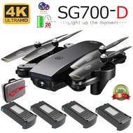 Original SG700D 4K HD Auto Follow Drone Dual 4K Camera With WIFI FPV Transmission Professional 50 Times Zoom Control RC Quadcopter Drones SG 700D Ready Stock Mini Drone